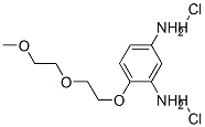 CAS#: 93805-25-5, 4-[2-(2-Methoxyethoxy)Ethoxy]Benzene-1,3-Diamine Dihydrochloride