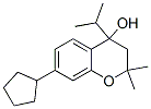CAS#: 93841-37-3, 7-Cyclopentyl-3,4-Dihydro-2,2-Dimethyl-4-(1-Methylethyl)-2H-1-Benzopyran-6-Ol