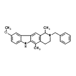 CAS#: 93841-54-4, 2-Benzyl-9-methoxy-1,5-dimethyl-2,3,4,6-tetrahydro-1H-pyrido[4,3-b]carbazole