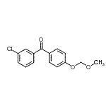 CAS#: 938458-66-3, (3-Chlorophenyl)[4-(methoxymethoxy)phenyl]methanone