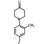 CAS 登录号：938458-77-6， 1-(4-氟-2-甲基苯基)-4-哌啶酮