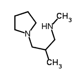 CAS#: 938458-84-5, N,2-Dimethyl-3-(1-pyrrolidinyl)-1-propanamine