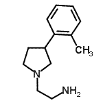 CAS#: 938458-85-6, 2-[3-(2-Methylphenyl)-1-pyrrolidinyl]ethanamine