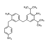 CAS#: 93859-47-3, 4-[4-Amino-3-(4-aminobenzyl)benzyl]-2,6-diisopropylaniline