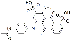 CAS#: 93892-19-4, 5-[[4-(Acetylamino)Phenyl]Amino]-8-Amino-9,10-Dihydro-9,10-Dioxoanthracene-1,7-Disulphonic Acid