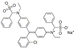 CAS#: 93893-07-3, N-[4-[(2-Chlorophenyl)[4-[Ethyl[(Sulfophenyl)Methyl]Amino]Phenyl]Methylene]-2,5-Cyclohexadien-1-Ylidene]-N-Ethyl-alphaR-Sulfo-Benzenemethanaminium Inner Salt Sodium Salt