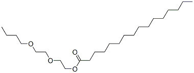 CAS 登录号：93894-14-5， 2-(2-丁氧基乙氧基)乙基棕榈酸酯