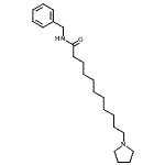 CAS#: 93918-92-4, N-Benzyl-11-(1-pyrrolidinyl)undecanamide