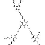 CAS#: 93919-07-4, Hexaethyl 2,2',2''-[(2,4,6-trioxo-1,3,5-triazinane-1,3,5-triyl)tris(6,1-hexanediylcarbamoyl)]trimalonate