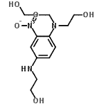 CAS#: 93919-22-3, 2,2'-({4-[(2-Hydroxyethyl)amino]-2-nitrophenyl}imino)diethanol