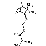 CAS#: 93919-94-9, 2-(3,3-Dimethylbicyclo[2.2.1]hept-2-ylidene)ethyl 2-methylpropanoate