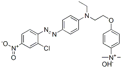 CAS#: 93923-59-2, 4-[2-[[4-[(2-Chloro-4-Nitrophenyl)Azo]Phenyl]Ethylamino]Ethoxy]-N,N,N-Trimethylanilinium Hydroxide