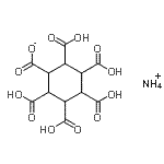 CAS#: 93923-68-3, Ammonium 2,3,4,5,6-pentacarboxycyclohexanecarboxylate
