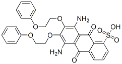 CAS#: 93941-99-2, 5,8-Diamino-9,10-Dihydro-9,10-Dioxo-6,7-Bis(2-Phenoxyethoxy)Anthracenesulphonic Acid