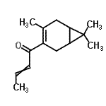 CAS#: 93942-51-9, 1-(4,7,7-Trimethylbicyclo[4.1.0]hept-3-en-3-yl)-2-buten-1-one