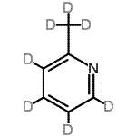 CAS 登录号：93951-93-0， 2-(<sup>2</sup>H<sub>3</sub>)甲基(<sup>2</sup>H<sub>4</sub>)吡啶