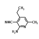 CAS#: 93953-34-5, 2-Amino-4-ethyl-6-methylnicotinonitrile