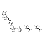 CAS#: 93963-55-4, 2,2'-[(1,2-Dioxo-1,2-ethanediyl)diimino]bis[N-(2-chlorobenzyl)-N,N-diethylethanaminium] bis[(2S)-5-oxo-2-pyrrolidinecarboxylate]