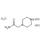 CAS 登录号：939983-61-6， 2-(1-哌嗪基)乙酰胺二盐酸盐水合物