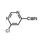 CAS#: 939986-65-9, 6-Chloro-4-pyrimidinecarbonitrile