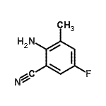CAS#: 939990-04-2, 2-Amino-5-fluoro-3-methylbenzonitrile