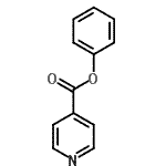 CAS 登录号：94-00-8， 苯基异烟酸酯