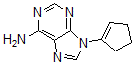 CAS#: 94-73-5, 9-(1-Cyclopentenyl)purin-6-amine
