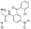 CAS#: 94006-04-9, 2-Amino-N-[2-(2-Chlorobenzoyl)-4-Nitrophenyl]Acetamide Monohydrochloride