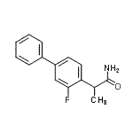 CAS#: 94021-77-9, 2-(3-Fluoro-4-biphenylyl)propanamide
