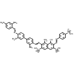 CAS 登录号：94022-39-6， 4-氨基-3-({4'-[(2,4-二氨基苯基)偶氮]-3,3'-二甲基-4-联苯基}偶氮)-5-羟基-6-[(4-磺基苯基)偶氮]-2,7-萘二磺酸