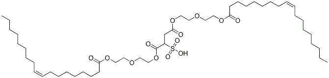 CAS#: 94070-91-4, (Z,Z)-1,4-Bis[2-[2-[(1-Oxooctadec-9-Enyl)Oxy]Ethoxy]Ethyl] 2-Sulphosuccinate
