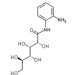 CAS 登录号：94071-04-2， (2R,3S,4R,5R)-N-(2-氨基苯基)-2,3,4,5,6-五羟基己酰胺