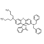 CAS#: 94088-63-8, 2'-(Dibenzylamino)-6'-(dibutylamino)-3H-spiro[2-benzofuran-1,9'-xanthen]-3-one