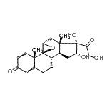 CAS#: 94088-91-2, (9beta,11alpha,16alpha)-16,17,21-Trihydroxy-9,11-epoxypregna-1,4-diene-3,20-dione