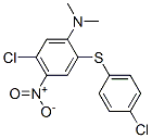 CAS#: 94094-39-0, 5-Chloro-2-((4-Chlorophenyl)Thio)-N,N-Dimethyl-4-Nitroaniline