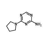 CAS 登录号：940980-96-1， 4-(1-吡咯烷基)-1,3,5-三嗪-2-胺