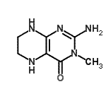 CAS#: 941-89-9, 2-Amino-3-methyl-5,6,7,8-tetrahydro-4(3H)-pteridinone