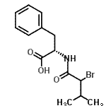 CAS 登录号：94107-41-2， N-(2-溴-3-甲基丁酰基)-L-苯丙氨酸
