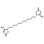 CAS#: 94109-90-7, 1,1'-(Dodecane-1,12-Diyl)Bis[2-Amino-1,5-Dihydro-4H-Imidazol-4-One]