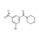 CAS#: 941294-19-5, (3-Bromo-5-nitrophenyl)(4-morpholinyl)methanone