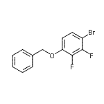 CAS#: 941294-52-6, 1-(Benzyloxy)-4-bromo-2,3-difluorobenzene