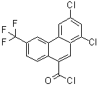 CAS#: 94133-67-2, 1,3-Dichloro-6-(Trifluoromethyl)-9-Phenanthrenecarbonylchloride
