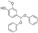 CAS 登录号：94134-78-8， 4-(二苯氧基甲基)-2-甲氧基苯酚