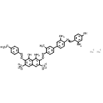 CAS#: 94159-53-2, Disodium 4-amino-3-({4'-[(2-amino-4-hydroxyphenyl)diazenyl]-3,3'-dimethyl-4-biphenylyl}diazenyl)-5-hydroxy-6-[(4-methoxyphenyl)diazenyl]-2,7-naphthalenedisulfonate