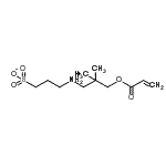 CAS#: 94159-72-5, 3-{[3-(Acryloyloxy)-2,2-dimethylpropyl]ammonio}-1-propanesulfonate