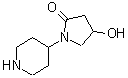 CAS#: 941672-66-8, 4-Hydroxy-1-(4-piperidinyl)-2-pyrrolidinone