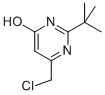 CAS 登录号：94171-08-1， 6-(氯甲基)-2-叔丁基-4(3H)-嘧啶酮