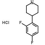 CAS 登录号：941711-38-2， 4-(2,4-二氟苯基)哌啶盐酸盐(1:1)