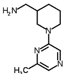 CAS#: 941716-82-1, 1-[1-(6-Methyl-2-pyrazinyl)-3-piperidinyl]methanamine