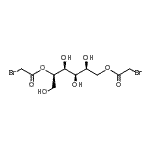 CAS#: 94199-85-6, [(1R,2S,3R,4S)-5-(2-bromoacetyl)oxy-2,3,4-trihydroxy-1-(hydroxymethyl)pentyl] 2-bromoacetate